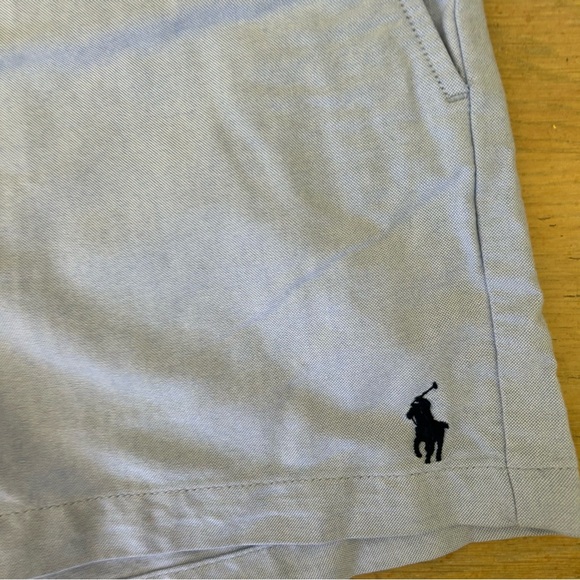 Polo by Ralph Lauren - EUC - light blue chambray shorts - sz 6 - Picture 4 of 6